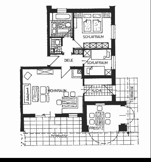 Grundriss Wohnung 41